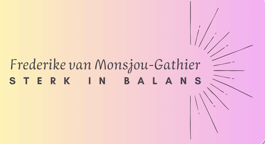 Frederike Sterk in Balans